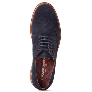 Base London Hatfield Mens Suede Brogue Shoes