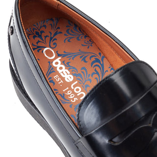 Base London Sid Mens Penny Loafer Shoes