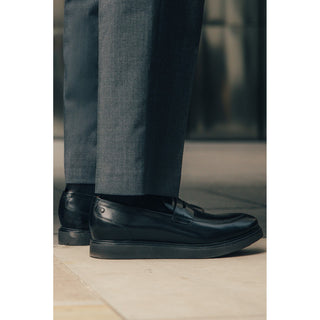 Base London Sid Mens Penny Loafer Shoes