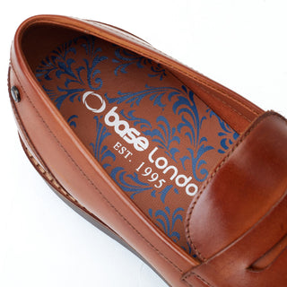Base London Sid Mens Penny Loafer Shoes