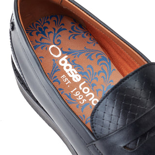 Base London Sid Mens Penny Loafer Shoes