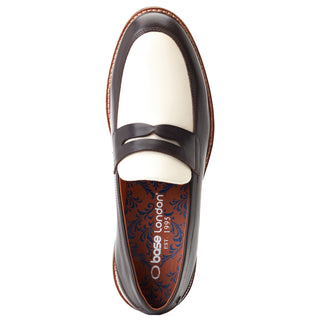 Base London Sid Mens Penny Loafer Shoes