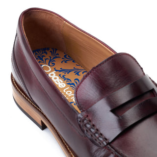 Base London Garfield Mens Penny Loafer Shoes