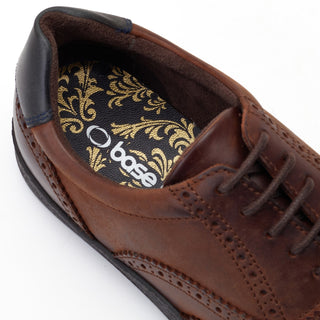 Base London Christo Mens Brogue Trainers