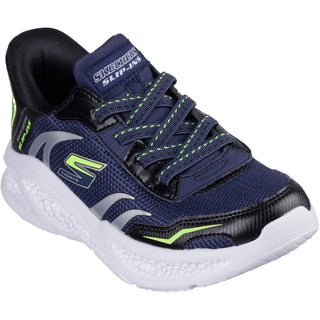 Skechers Meteor-Lights Brisk-Beams Kids Trainers