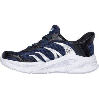 Skechers Meteor-Lights Brisk-Beams Kids Trainers