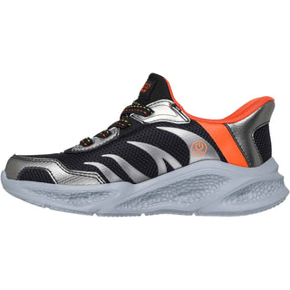 Skechers Meteor-Lights Brisk-Beams Kids Trainers