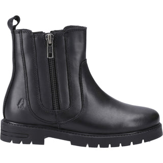 Hush Puppies Liana Girls Zip School Boots