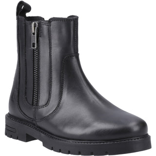 Hush Puppies Liana Girls Zip School Boots