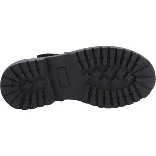 Hush Puppies Astrid Bow Patent Girls School Shoes