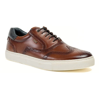 Pod Dobbs Mens Casual Brogue Shoes
