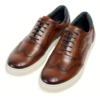 Pod Dobbs Mens Casual Brogue Shoes