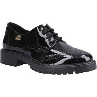 Hush Puppies Athena Patent Girls School Shoes