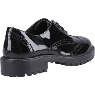 Hush Puppies Athena Patent Girls School Shoes