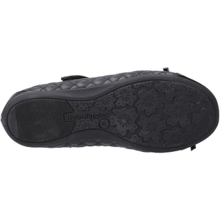 Hush Puppies Lottie Quilt Girls Ballerina School Shoes
