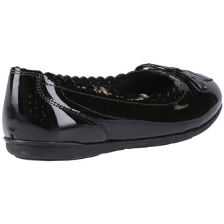 Hush Puppies Lillie Girls Ballerina School Shoes