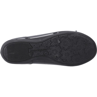 Hush Puppies Lillie Girls Ballerina School Shoes