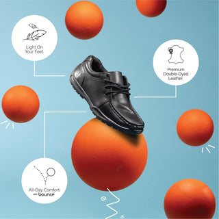 Hush Puppies Mackenzie Kids School Shoes
