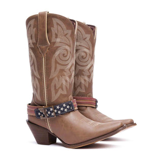 Durango Crush Womens Flag Cowboy Boots