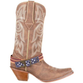 Durango Crush Womens Flag Cowboy Boots