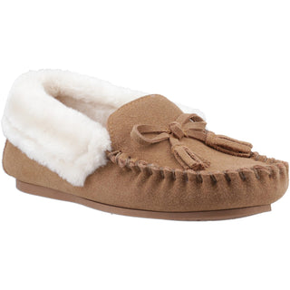 Hush Puppies Agnes Womens Fur Slippers