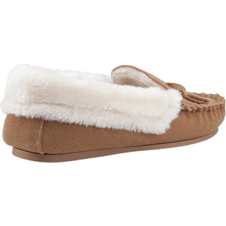 Hush Puppies Agnes Womens Fur Slippers
