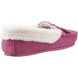 Hush Puppies Agnes Womens Fur Slippers
