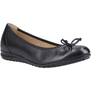 Hush Puppies Lucille Bow Womens Ballerina Shoes