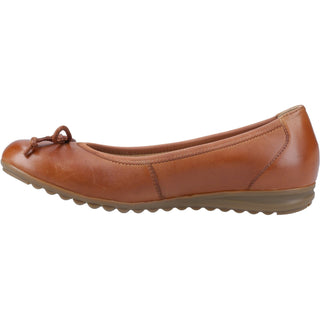 Hush Puppies Lucille Bow Womens Ballerina Shoes