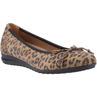 Hush Puppies Lucille Bow Womens Ballerina Shoes