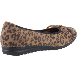Hush Puppies Lucille Bow Womens Ballerina Shoes