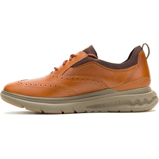 Hush Puppies Excel Wingtip Mens Brogue Shoes