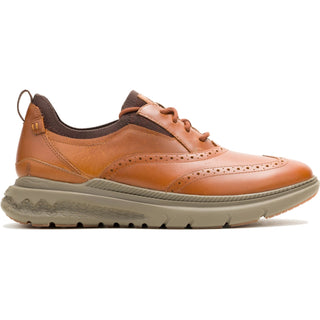 Hush Puppies Excel Wingtip Mens Brogue Shoes