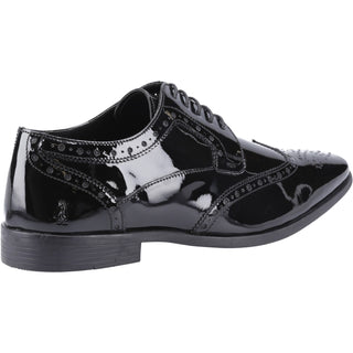 Hush Puppies Elliot Mens Brogue Patent Shoes