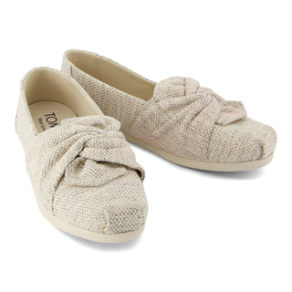 TOMS Alpargata Womens Bow Shoes