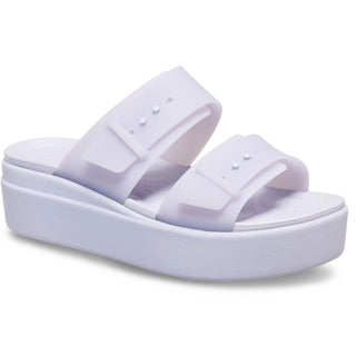 Crocs Brooklyn Buckle Womens Wedge Sandals
