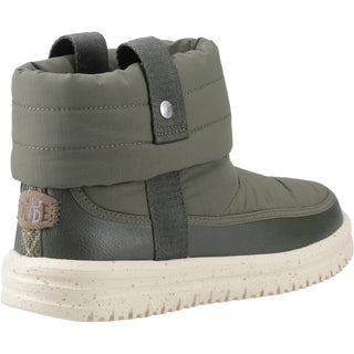 HEYDUDE Camden Cuff Nylon Quilt Womens Boots