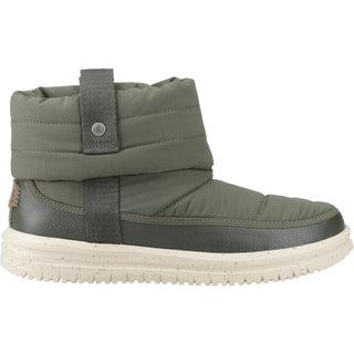 HEYDUDE Camden Cuff Nylon Quilt Womens Boots
