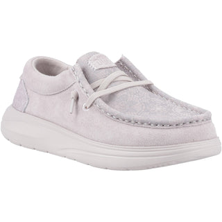 HEYDUDE Wendy COMF Lace Print Womens Slip On Shoes