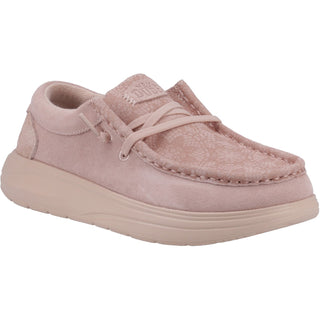 HEYDUDE Wendy COMF Lace Print Womens Slip On Shoes