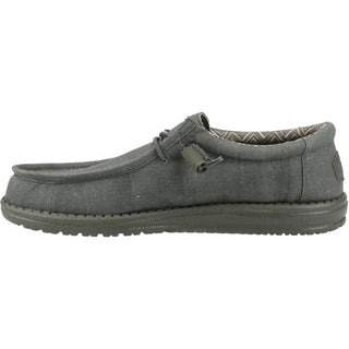 HEYDUDE Wally Stretch Canvas Mens Slip On Shoes