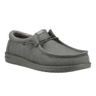 HEYDUDE Wally Stretch Canvas Mens Slip On Shoes