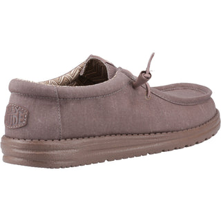 HEYDUDE Wally Stretch Canvas Mens Slip On Shoes