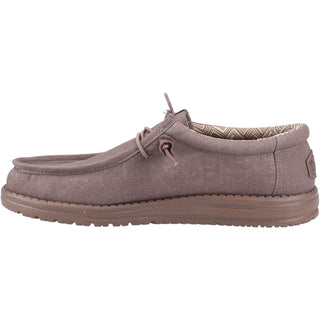 HEYDUDE Wally Stretch Canvas Mens Slip On Shoes