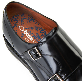 Base London Knight Mens Monk Shoes