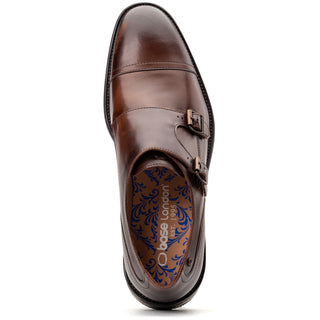 Base London Taper Mens Monk Strap Shoes