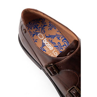 Base London Taper Mens Monk Strap Shoes