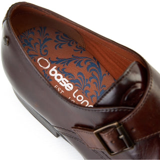 Base London Faraday Single Mens Monk Shoes