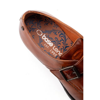 Base London Faraday Single Mens Monk Shoes