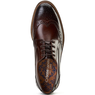 Base London York Mens Brogue Shoes